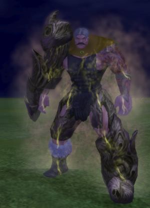 a half-armored Rued Rude Rudy