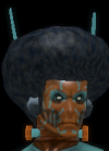 its head
