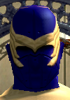 his head