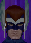 his head