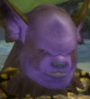 his head