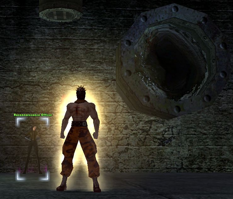 Drone Face, a willpower/SS tank in the sewers