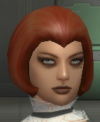 her head
