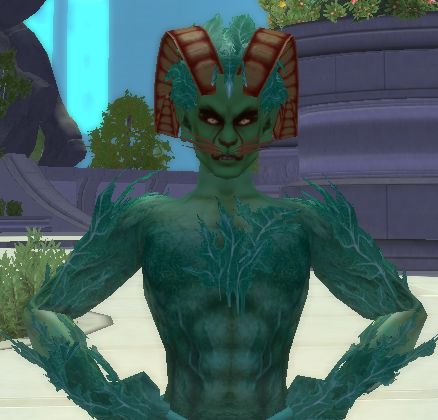 Gar Denar, bust view