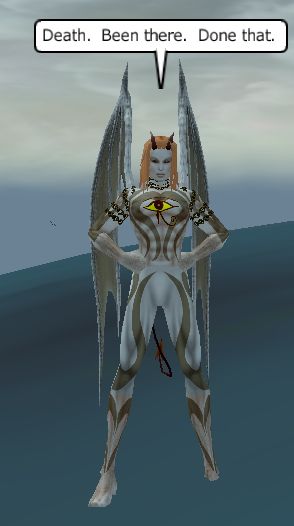 showing off his new 'heart' skin Valentine reward, heart skin. front view