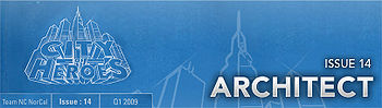 Issue 14 logo, Architect