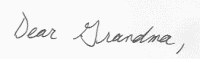 Dear Grandma